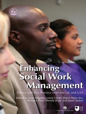 cover image of Enhancing Social Work Management